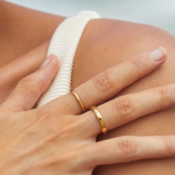 Atolea Gemini Stackable Rings - Picture 2 of 5